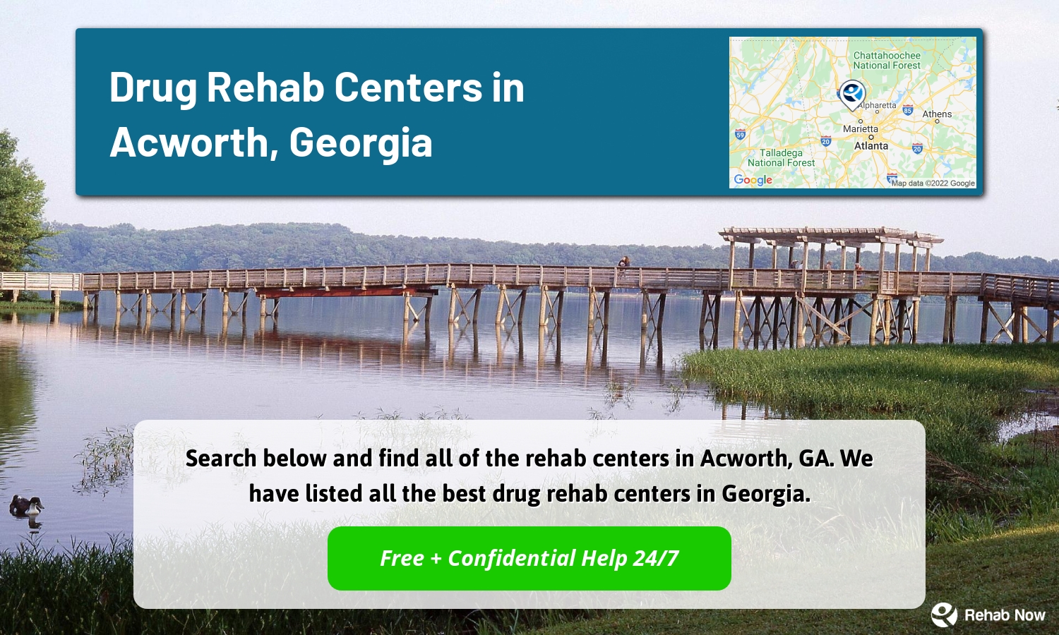 Search below and find all of the rehab centers in Acworth, GA. We have listed all the best drug rehab centers in Georgia.