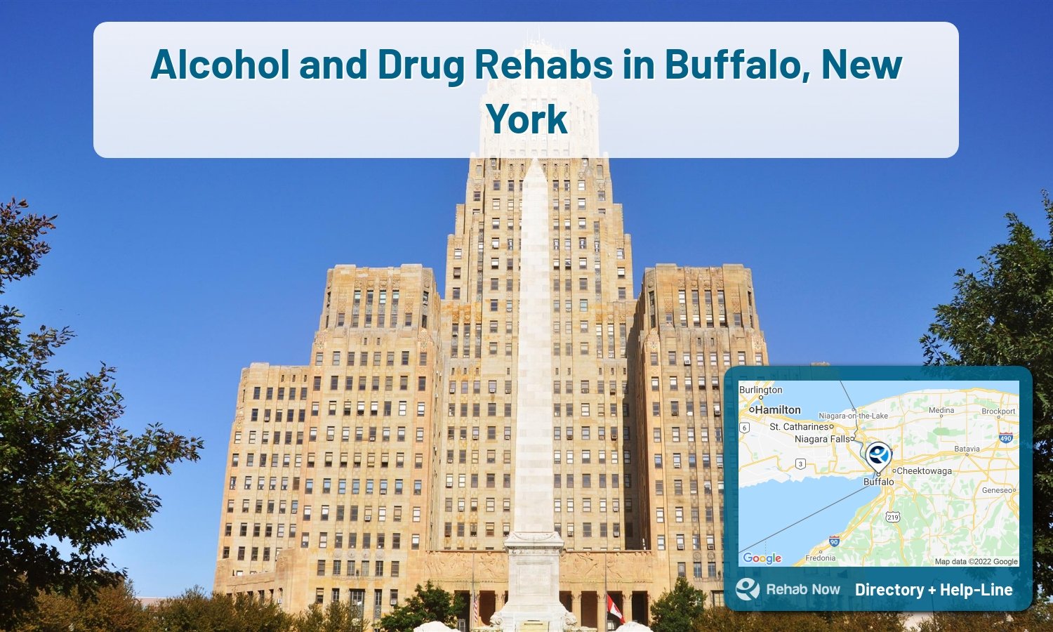 Buffalo, NY Treatment Centers. Find drug rehab in Buffalo, New York, or detox and treatment programs. Get the right help now!