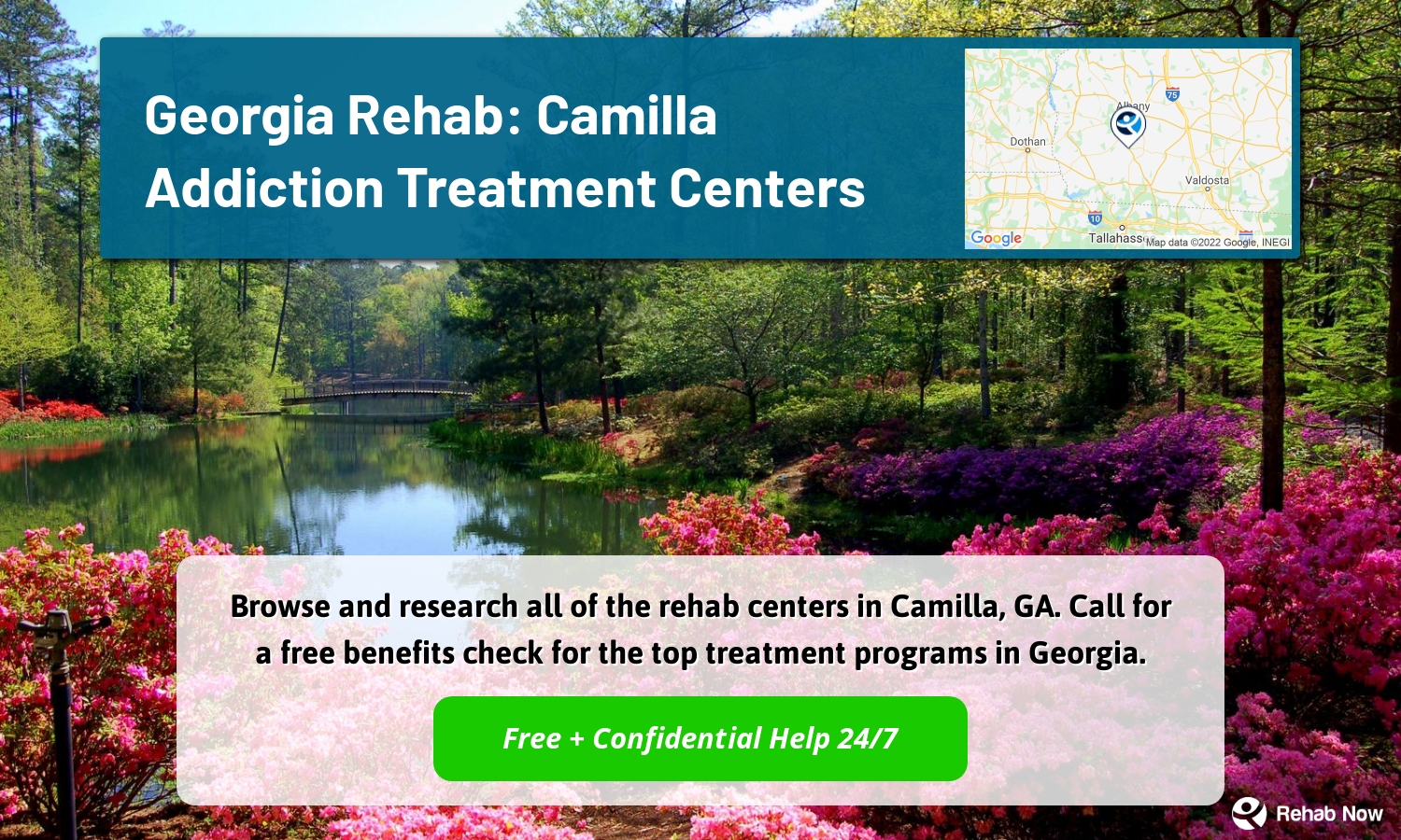 Browse and research all of the rehab centers in Camilla, GA. Call for a free benefits check for the top treatment programs in Georgia.