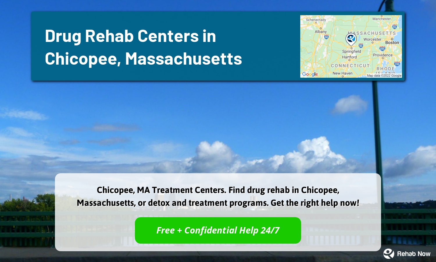 Chicopee, MA Treatment Centers. Find drug rehab in Chicopee, Massachusetts, or detox and treatment programs. Get the right help now!