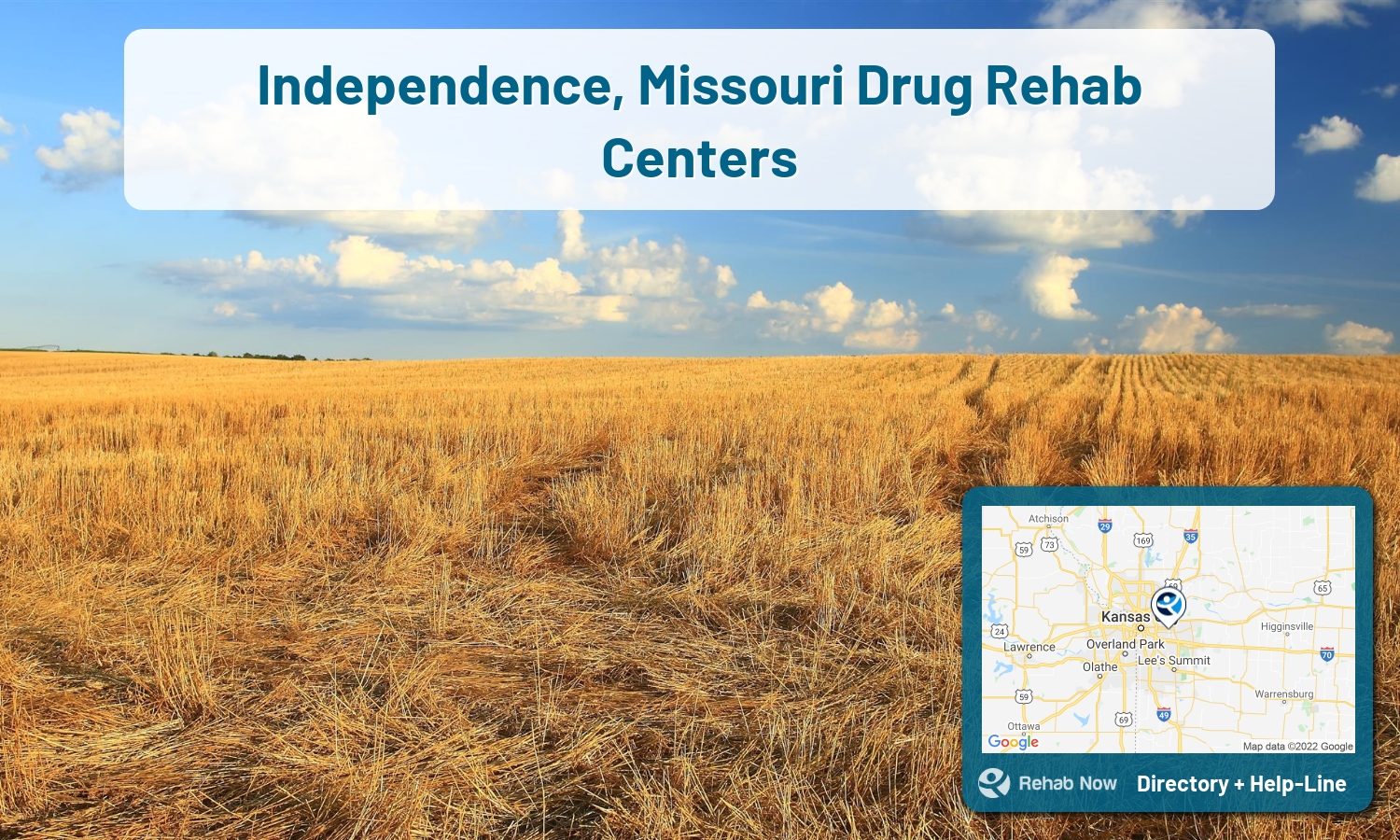 Independence, MO Treatment Centers. Find drug rehab in Independence, Missouri, or detox and treatment programs. Get the right help now!
