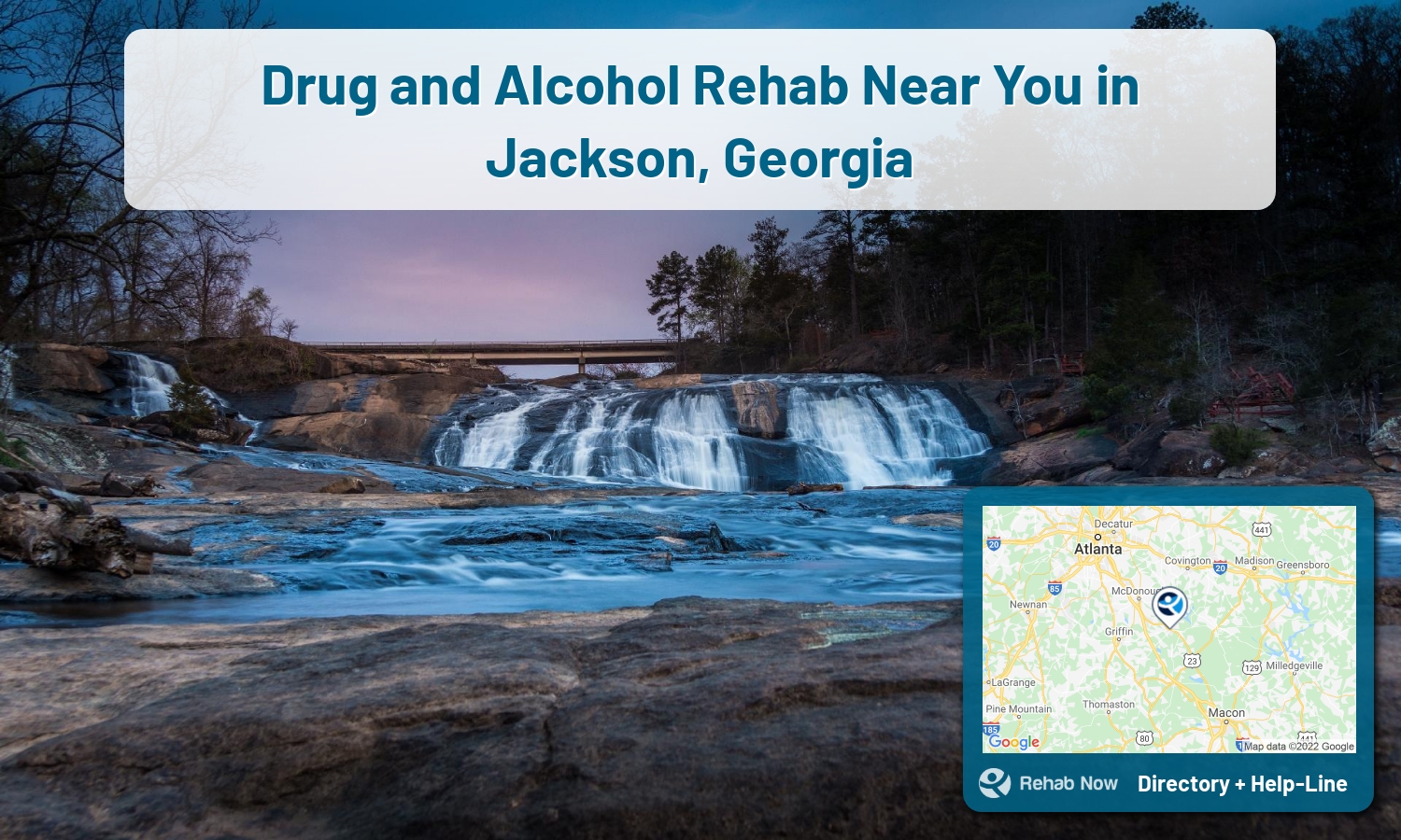 Our experts can help you find treatment now in Jackson, Georgia. We list drug rehab and alcohol centers in Georgia.