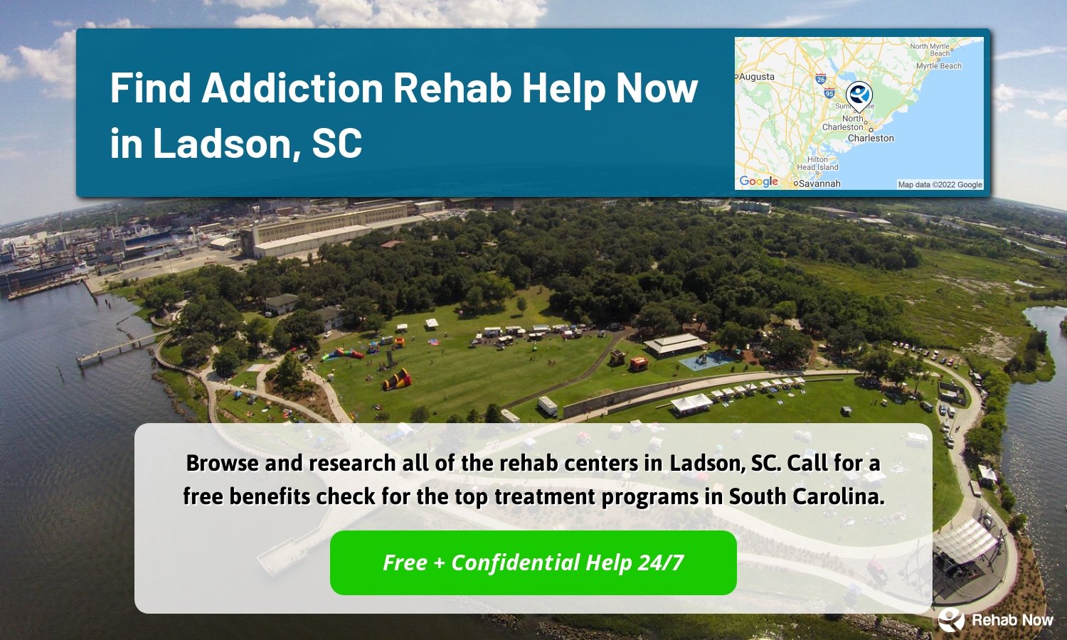 Browse and research all of the rehab centers in Ladson, SC. Call for a free benefits check for the top treatment programs in South Carolina.