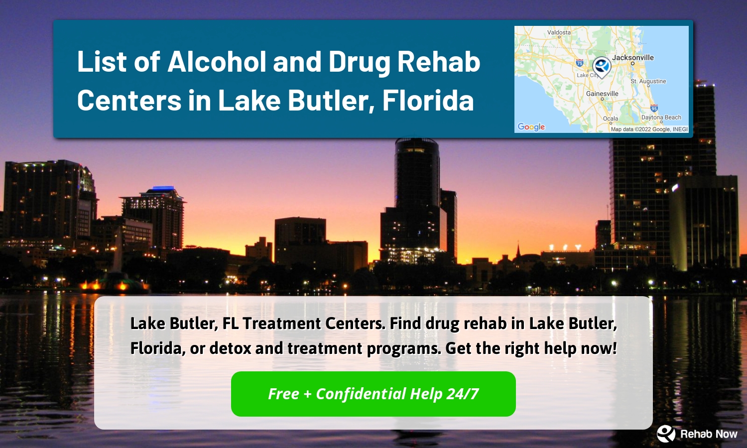 Lake Butler, FL Treatment Centers. Find drug rehab in Lake Butler, Florida, or detox and treatment programs. Get the right help now!