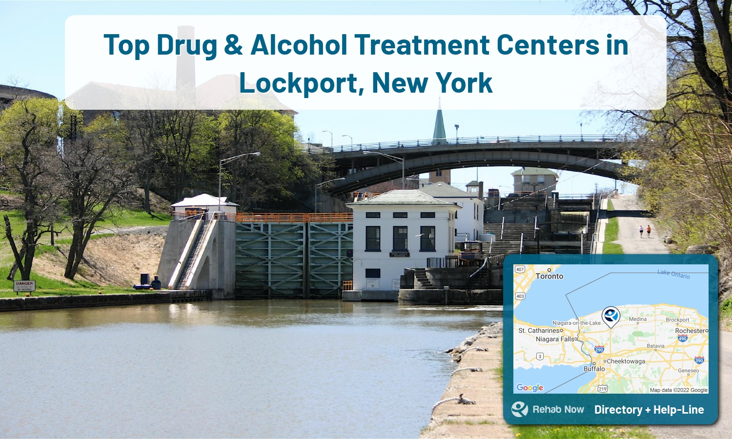 Ready to pick a rehab center in Lockport? Get off alcohol, opiates, and other drugs, by selecting top drug rehab centers in New York