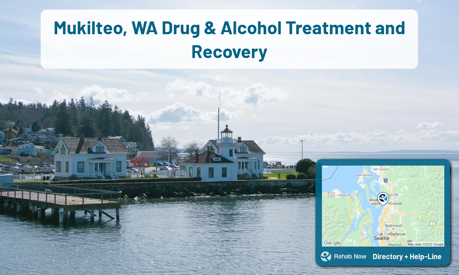View options, availability, treatment methods, and more, for drug rehab and alcohol treatment in Mukilteo, Washington