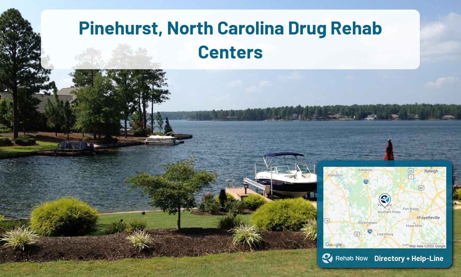 Easily find the top Rehab Centers in Pinehurst, NC. We researched hard to pick the best alcohol and drug rehab centers in North Carolina.