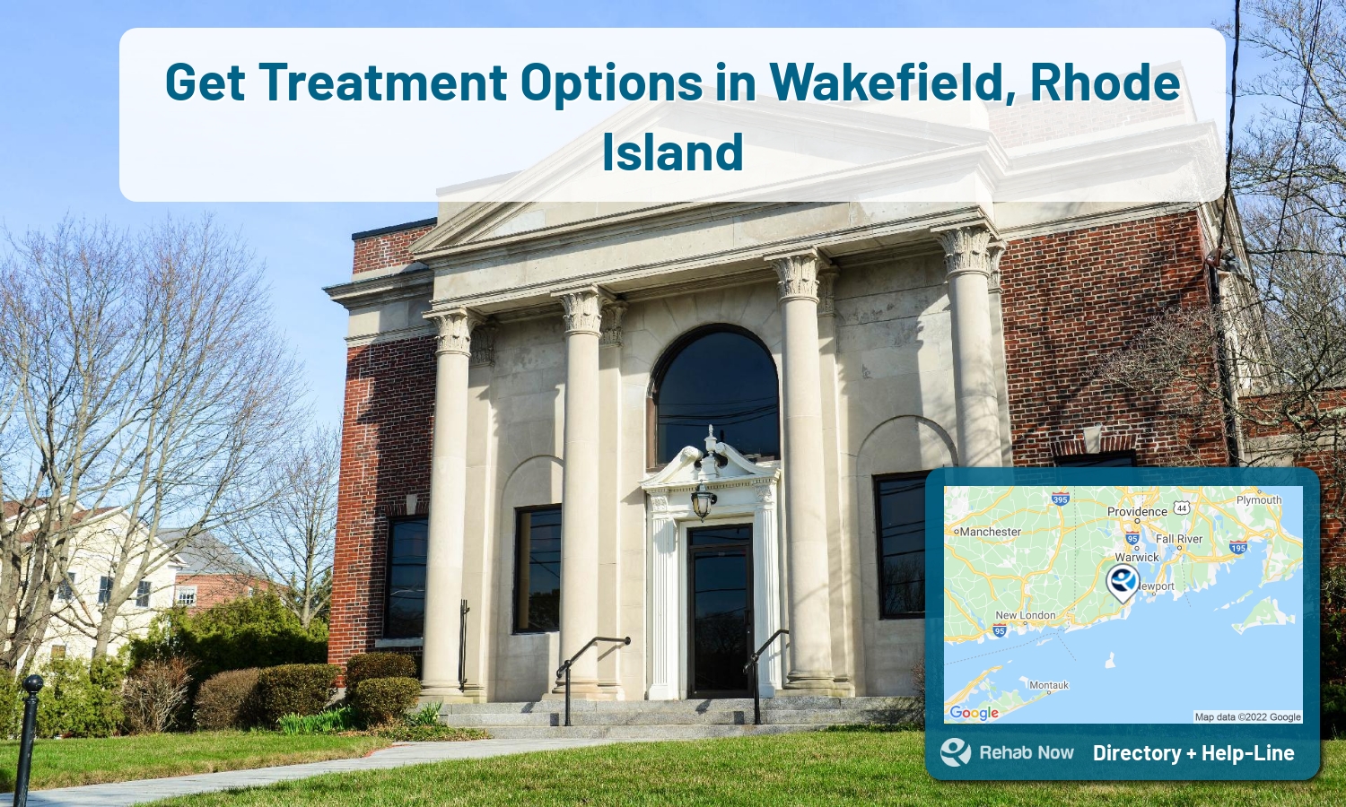 Find drug rehab and alcohol treatment services in Wakefield. Our experts help you find a center in Wakefield, Rhode Island