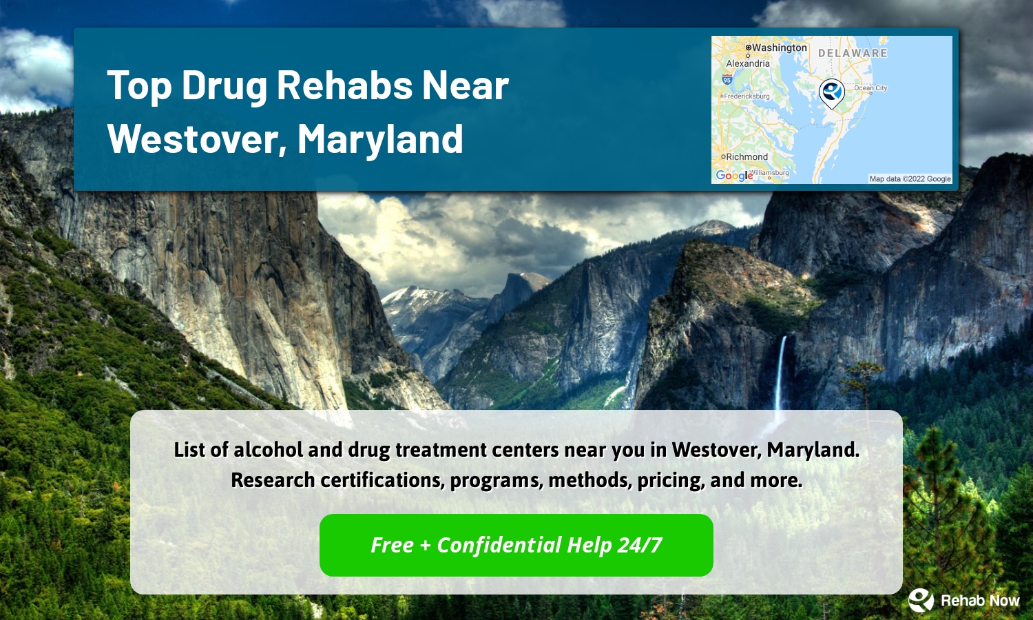 List of alcohol and drug treatment centers near you in Westover, Maryland. Research certifications, programs, methods, pricing, and more.