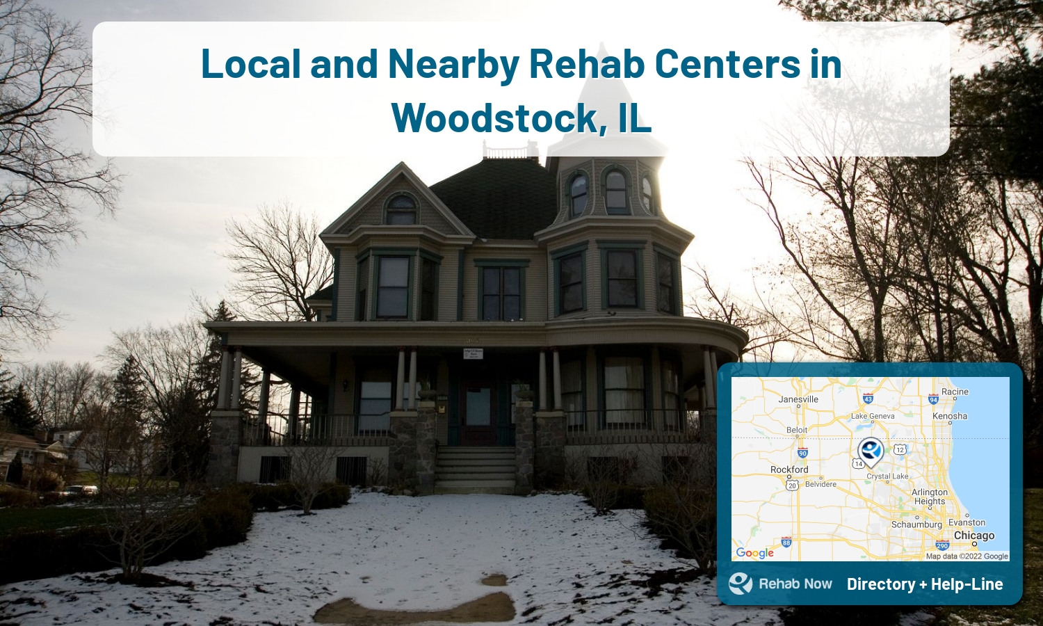 Woodstock, IL Treatment Centers. Find drug rehab in Woodstock, Illinois, or detox and treatment programs. Get the right help now!
