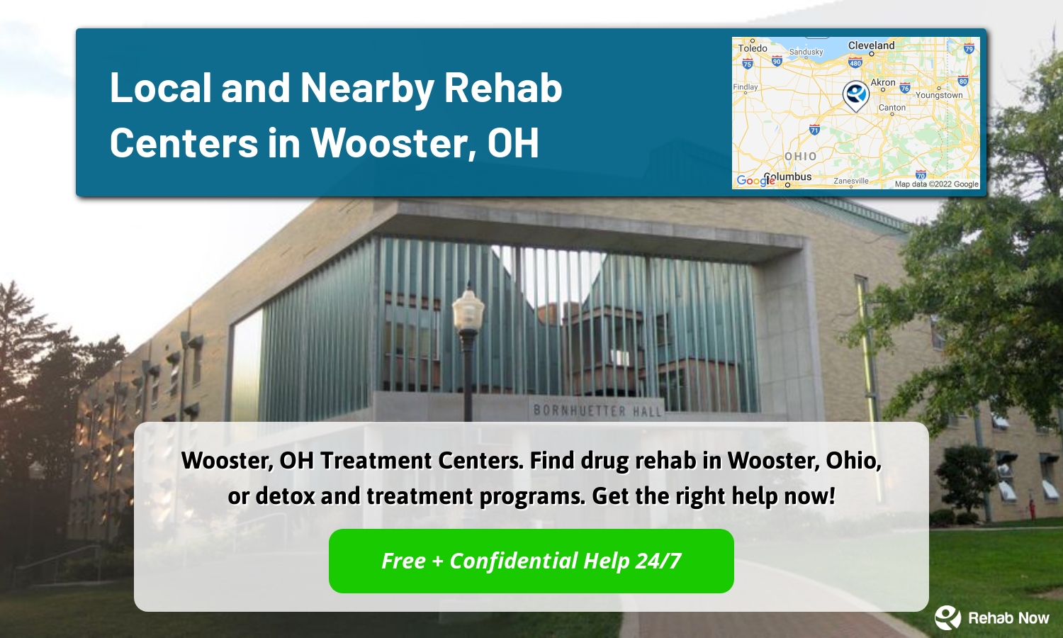 Wooster, OH Treatment Centers. Find drug rehab in Wooster, Ohio, or detox and treatment programs. Get the right help now!