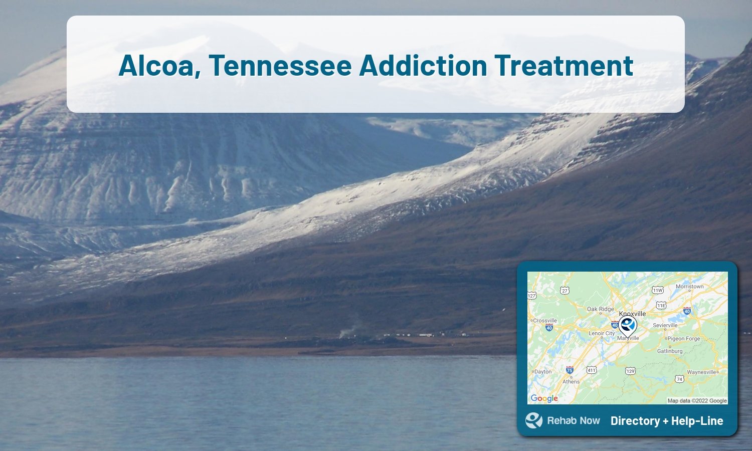 Drug rehab and alcohol treatment services nearby Alcoa, TN. Need help choosing a treatment program? Call our free hotline!