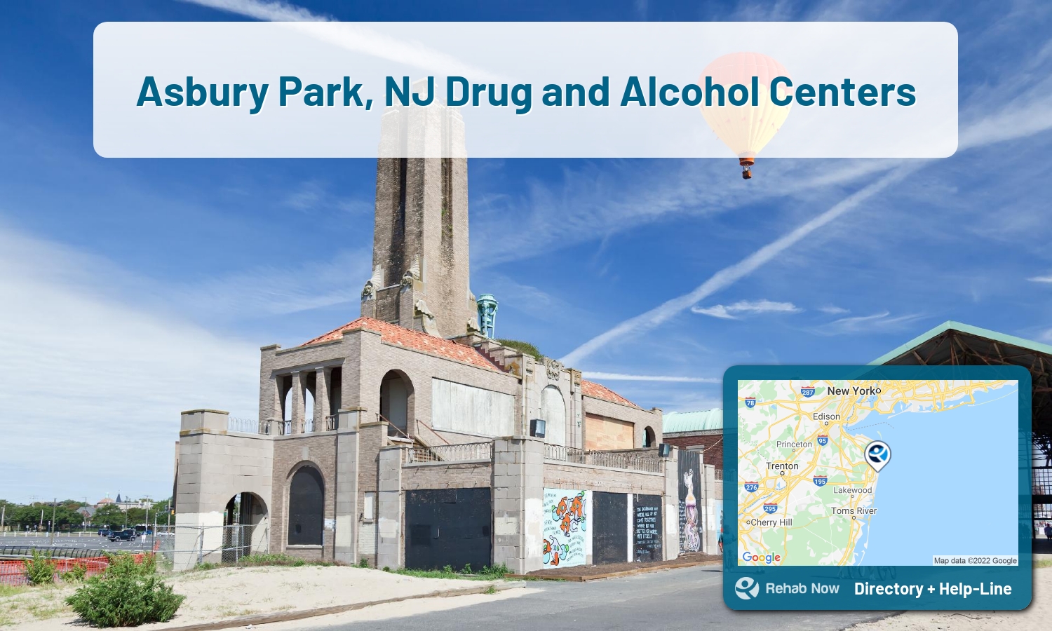 Struggling with addiction in Asbury Park, New Jersey? RehabNow helps you find the best treatment center or rehab available.