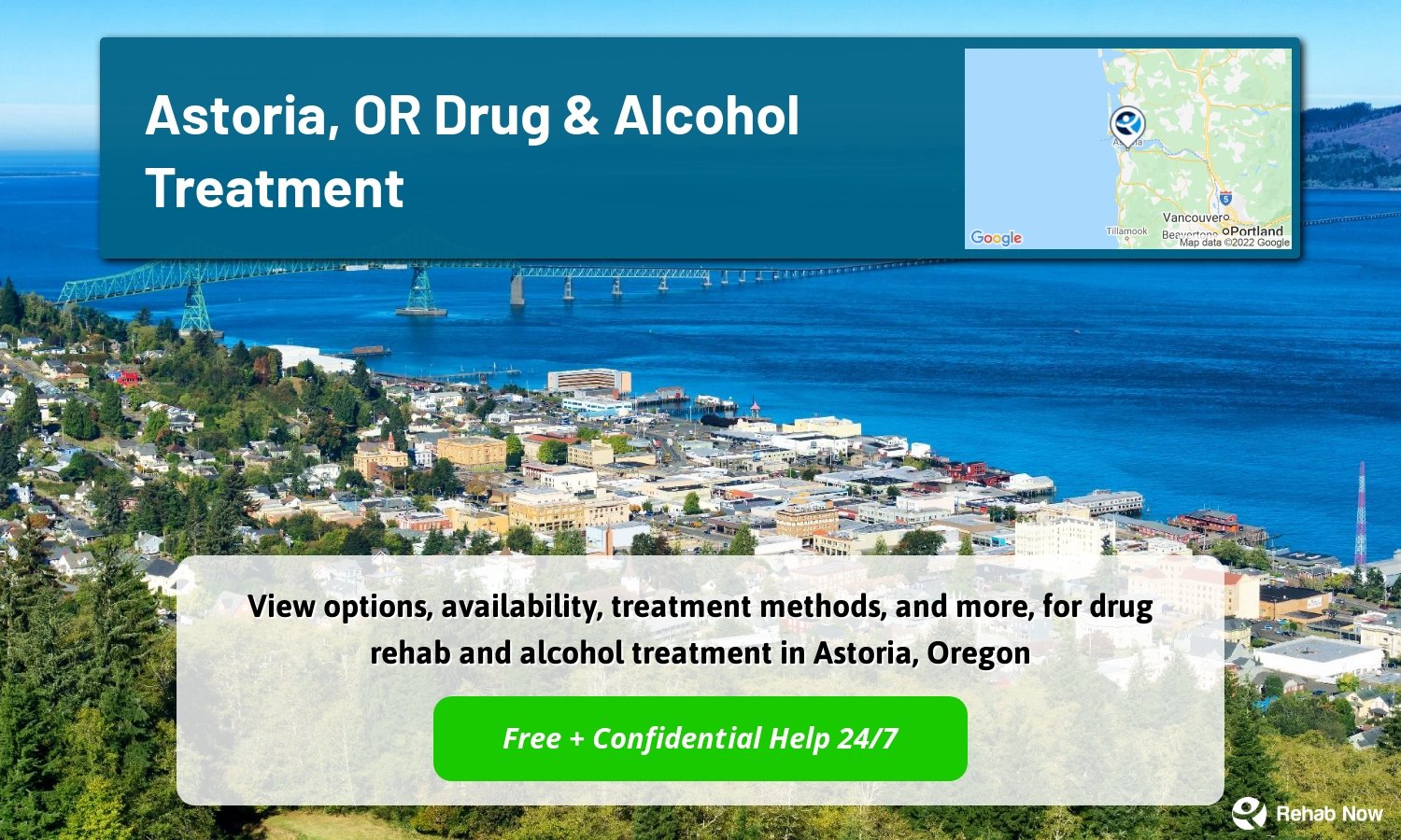 View options, availability, treatment methods, and more, for drug rehab and alcohol treatment in Astoria, Oregon