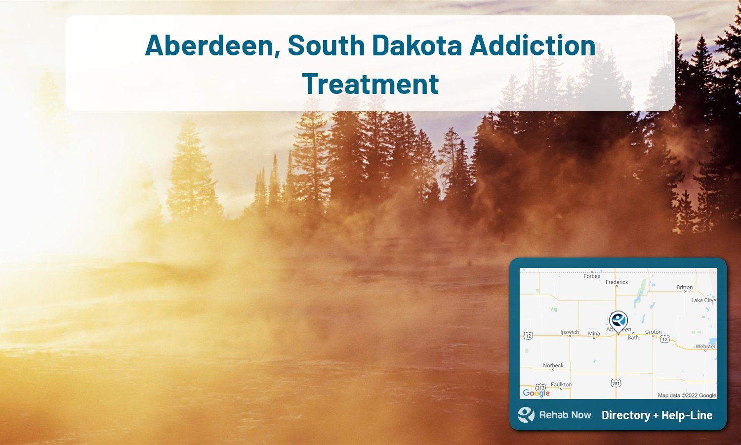Aberdeen, SD Treatment Centers. Find drug rehab in Aberdeen, South Dakota, or detox and treatment programs. Get the right help now!