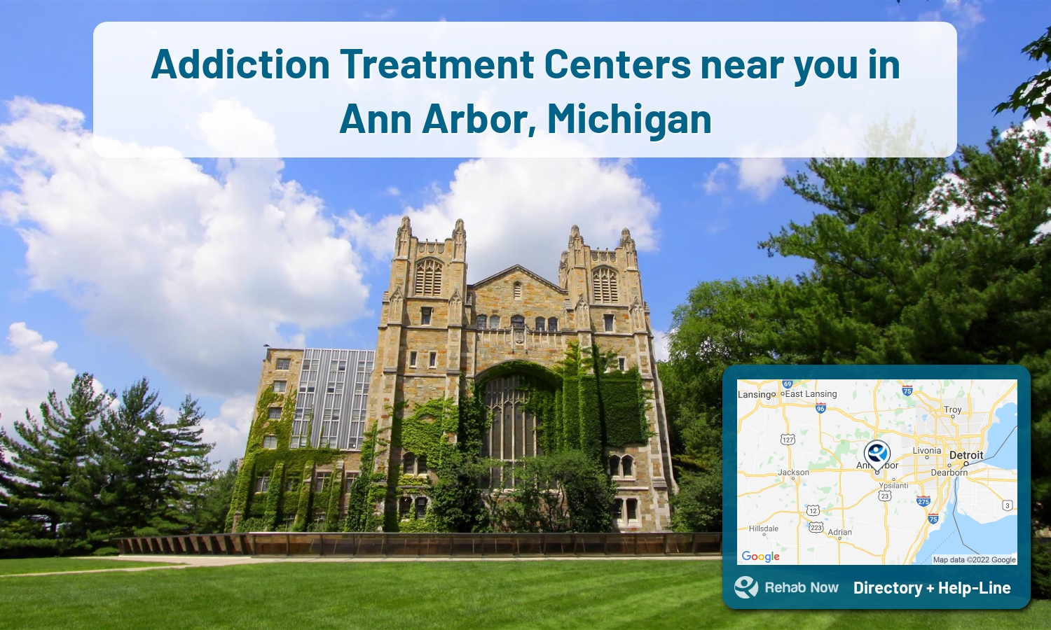 Ann Arbor, MI Treatment Centers. Find drug rehab in Ann Arbor, Michigan, or detox and treatment programs. Get the right help now!