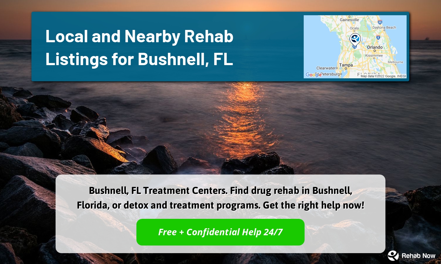 Bushnell, FL Treatment Centers. Find drug rehab in Bushnell, Florida, or detox and treatment programs. Get the right help now!