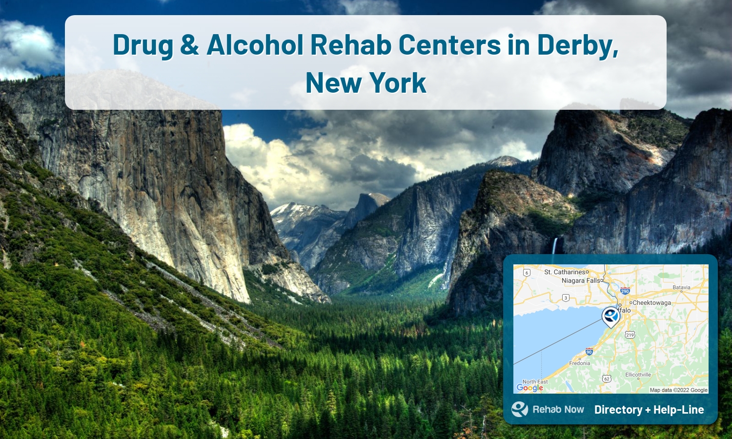 Let our expert counselors help find the best addiction treatment in Derby, New York now with a free call to our hotline.