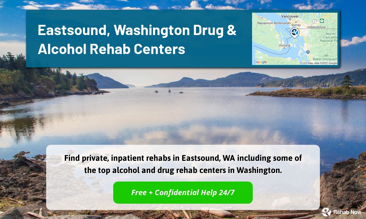 Find private, inpatient rehabs in Eastsound, WA including some of the top alcohol and drug rehab centers in Washington.