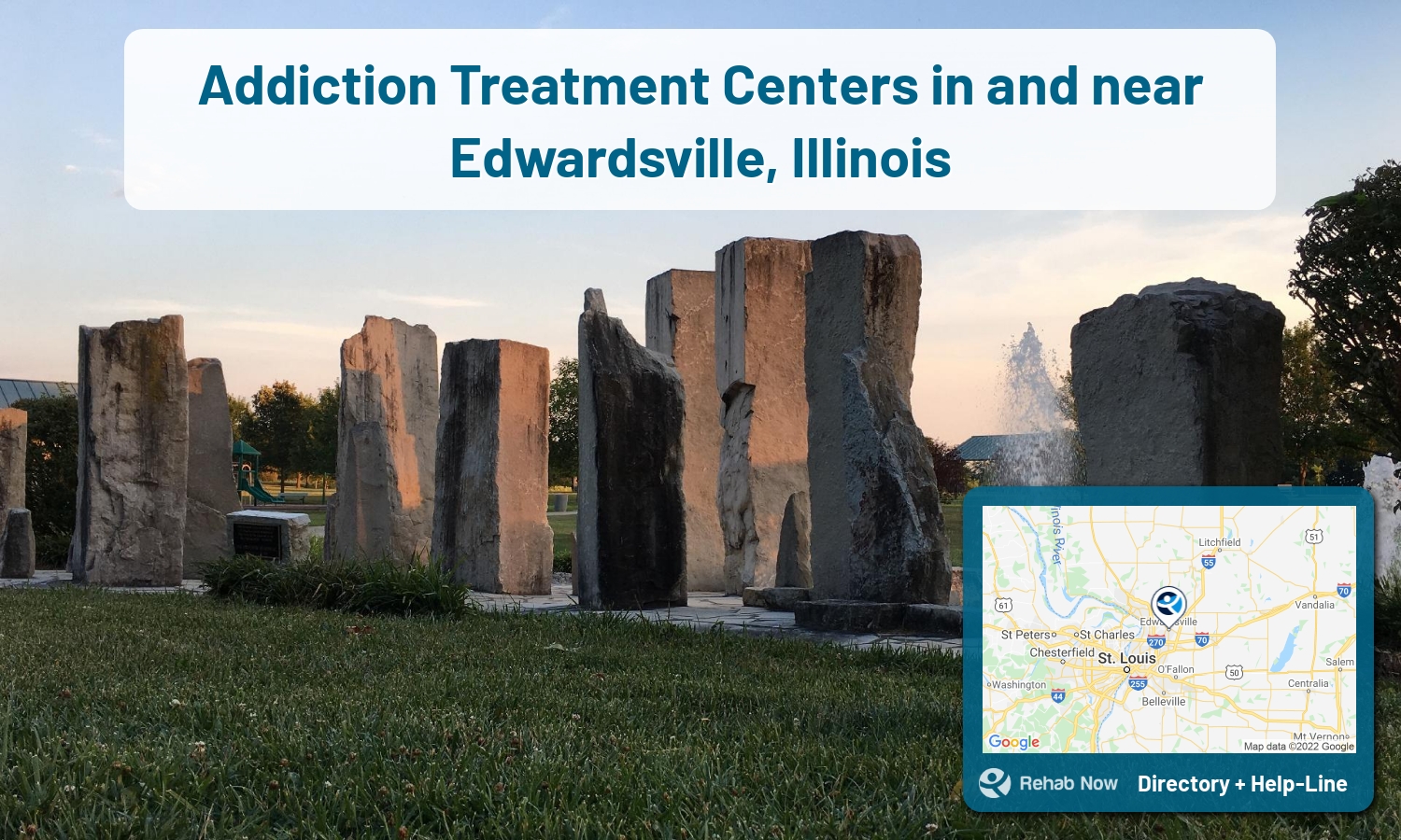 View options, availability, treatment methods, and more, for drug rehab and alcohol treatment in Edwardsville, Illinois