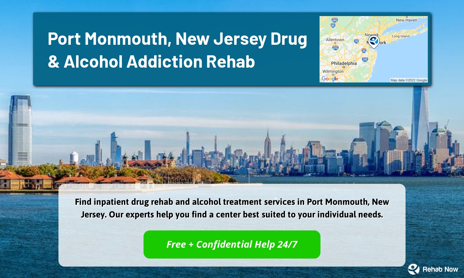 Find inpatient drug rehab and alcohol treatment services in Port Monmouth, New Jersey. Our experts help you find a center best suited to your individual needs.