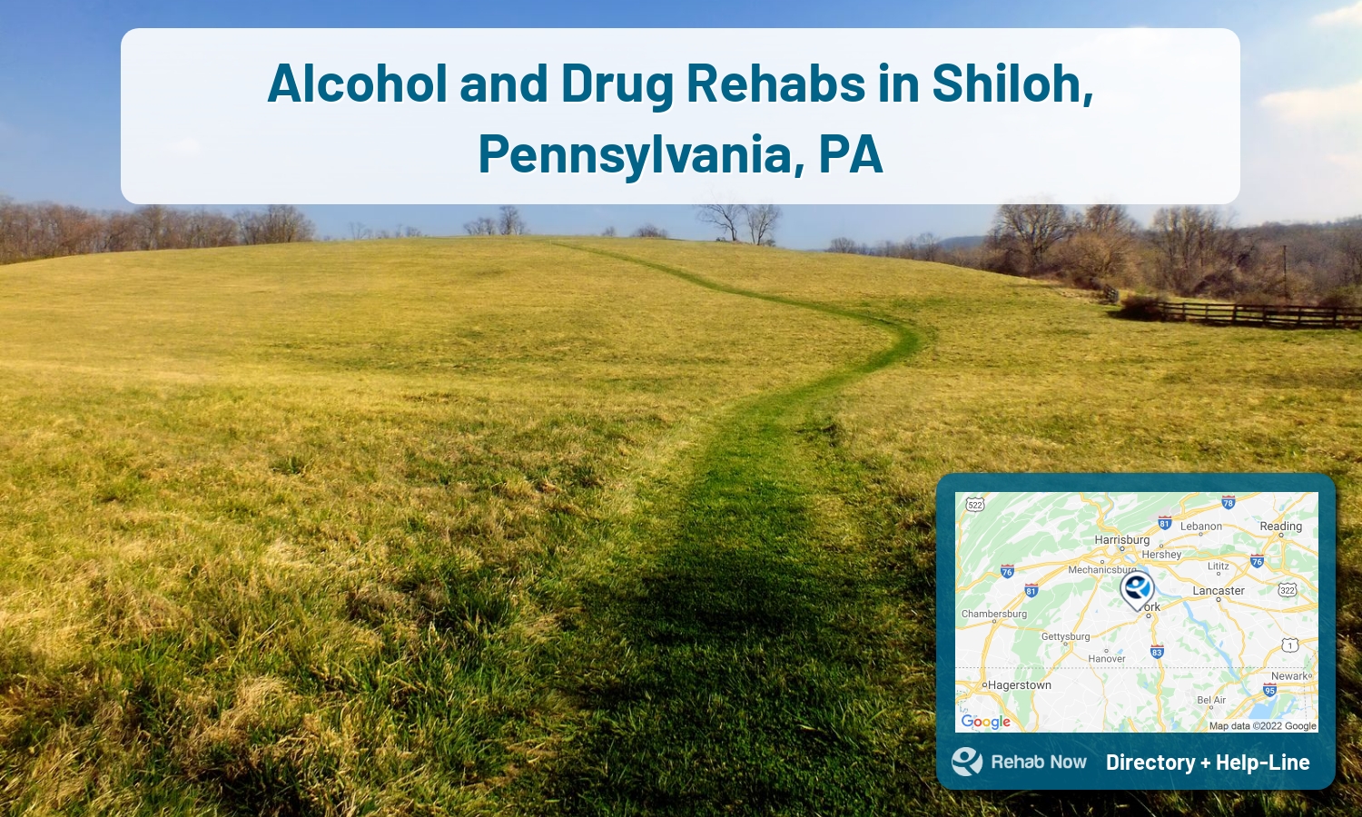 View options, availability, treatment methods, and more, for drug rehab and alcohol treatment in Shiloh, Pennsylvania