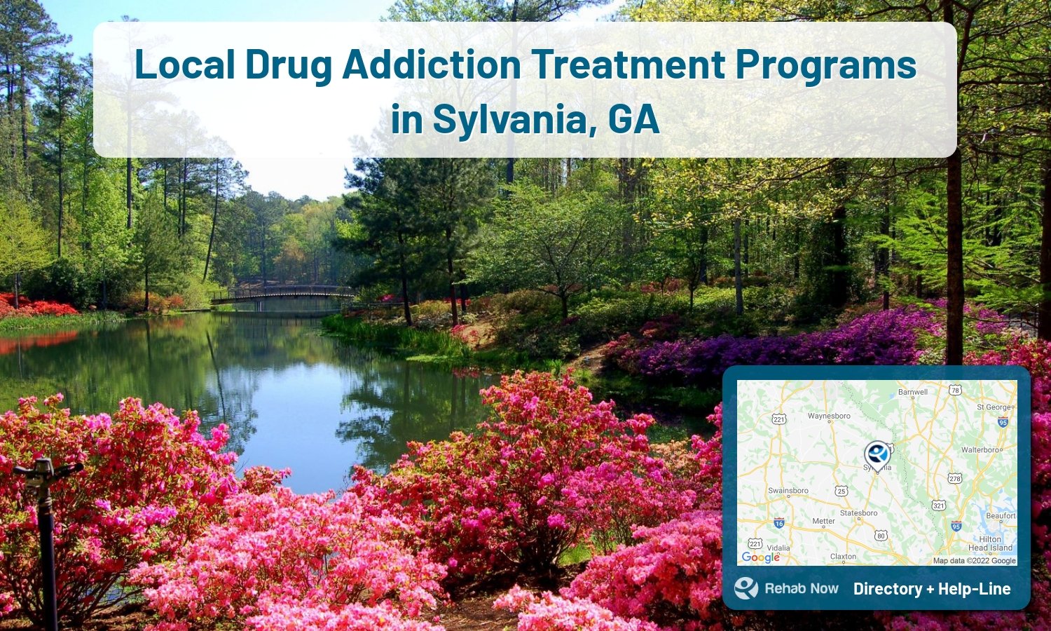 Let our expert counselors help find the best addiction treatment in Sylvania, Georgia now with a free call to our hotline.