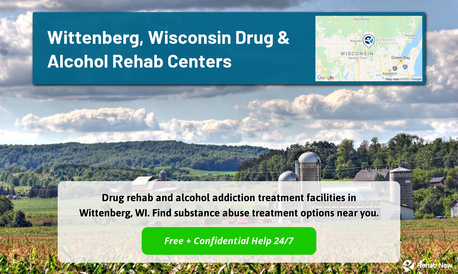 Drug rehab and alcohol addiction treatment facilities in Wittenberg, WI. Find substance abuse treatment options near you.
