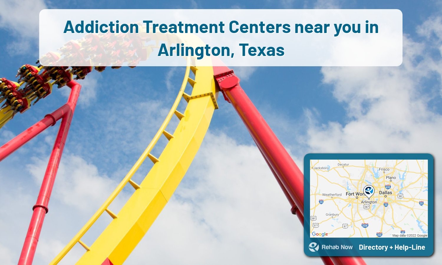 Arlington, TX Treatment Centers. Find drug rehab in Arlington, Texas, or detox and treatment programs. Get the right help now!