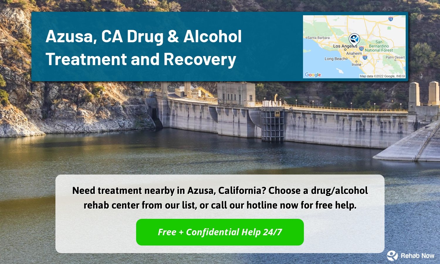 Need treatment nearby in Azusa, California? Choose a drug/alcohol rehab center from our list, or call our hotline now for free help.