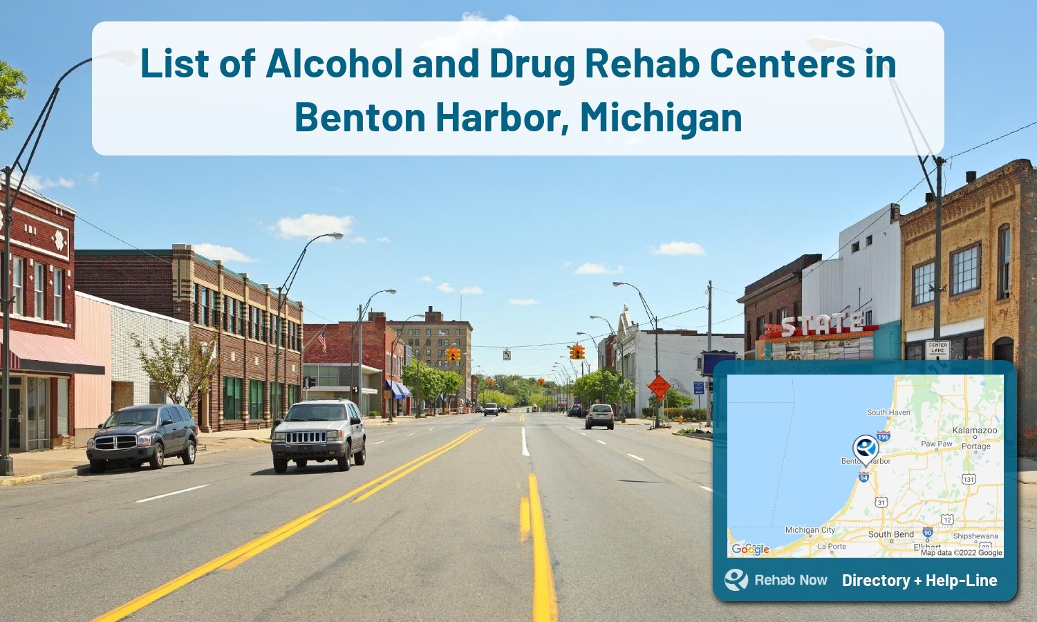 Our experts can help you find treatment now in Benton Harbor, Michigan. We list drug rehab and alcohol centers in Michigan.