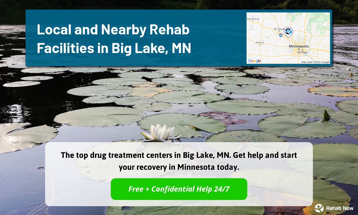 The top drug treatment centers in Big Lake, MN. Get help and start your recovery in Minnesota today.