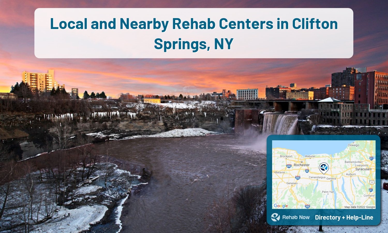 Clifton Springs, NY Treatment Centers. Find drug rehab in Clifton Springs, New York, or detox and treatment programs. Get the right help now!