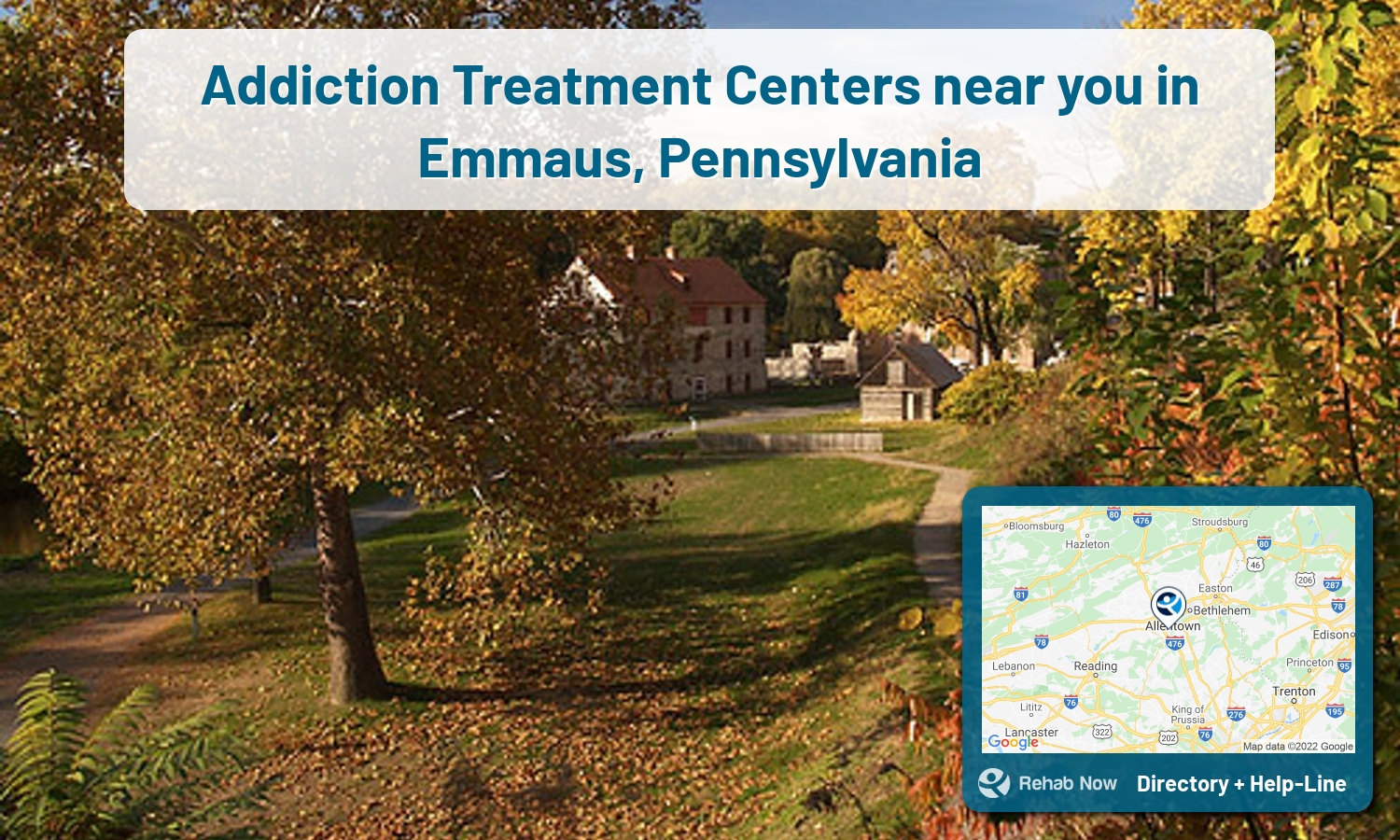 Those struggling with addiction can find help through addiction rehab facilities in Emmaus, PA. Get help now!