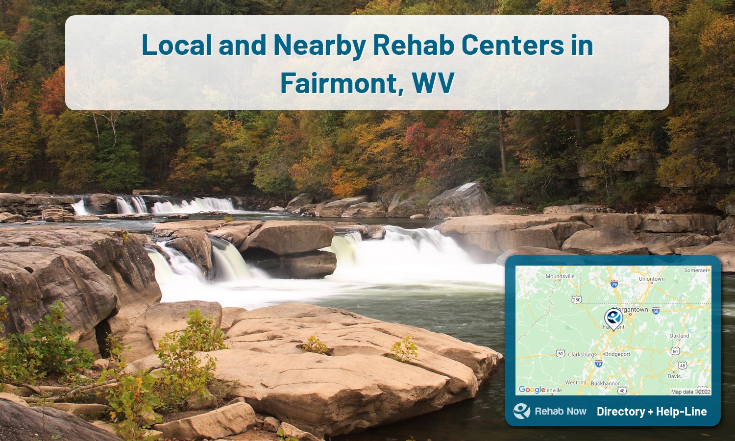 Ready to pick a rehab center in Fairmont? Get off alcohol, opiates, and other drugs, by selecting top drug rehab centers in West Virginia