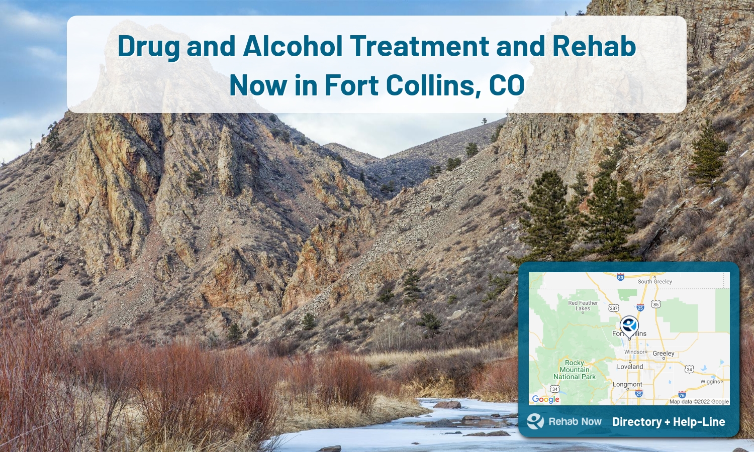 Fort Collins, CO Treatment Centers. Find drug rehab in Fort Collins, Colorado, or detox and treatment programs. Get the right help now!