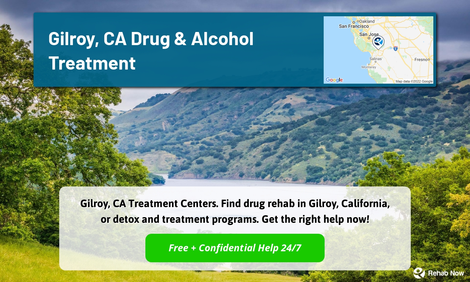 Gilroy, CA Treatment Centers. Find drug rehab in Gilroy, California, or detox and treatment programs. Get the right help now!