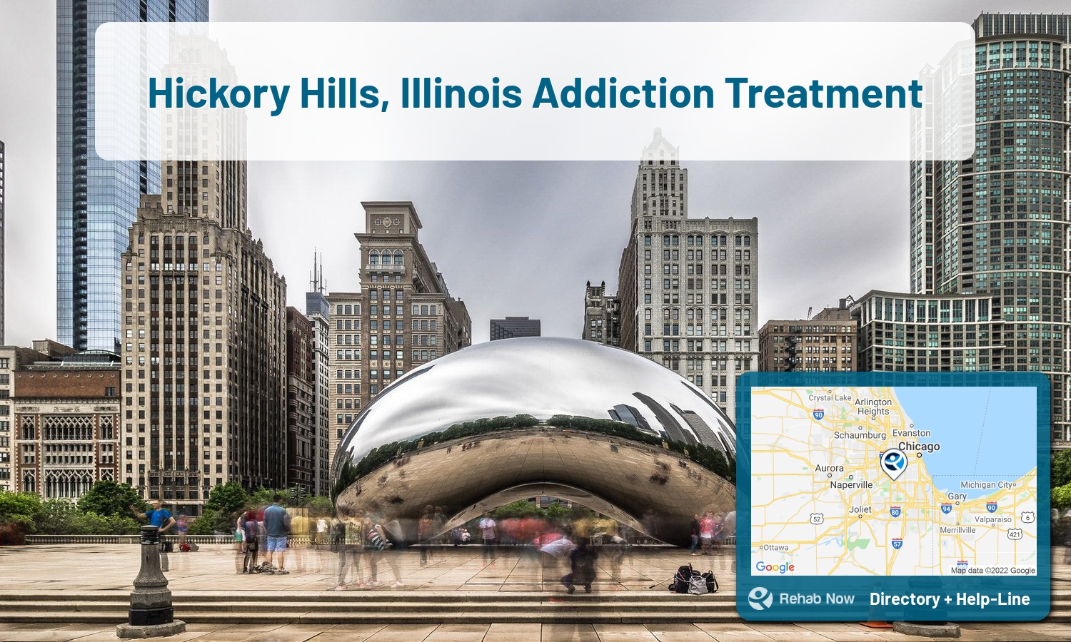 Drug rehab and alcohol treatment services nearby Hickory Hills, IL. Need help choosing a treatment program? Call our free hotline!