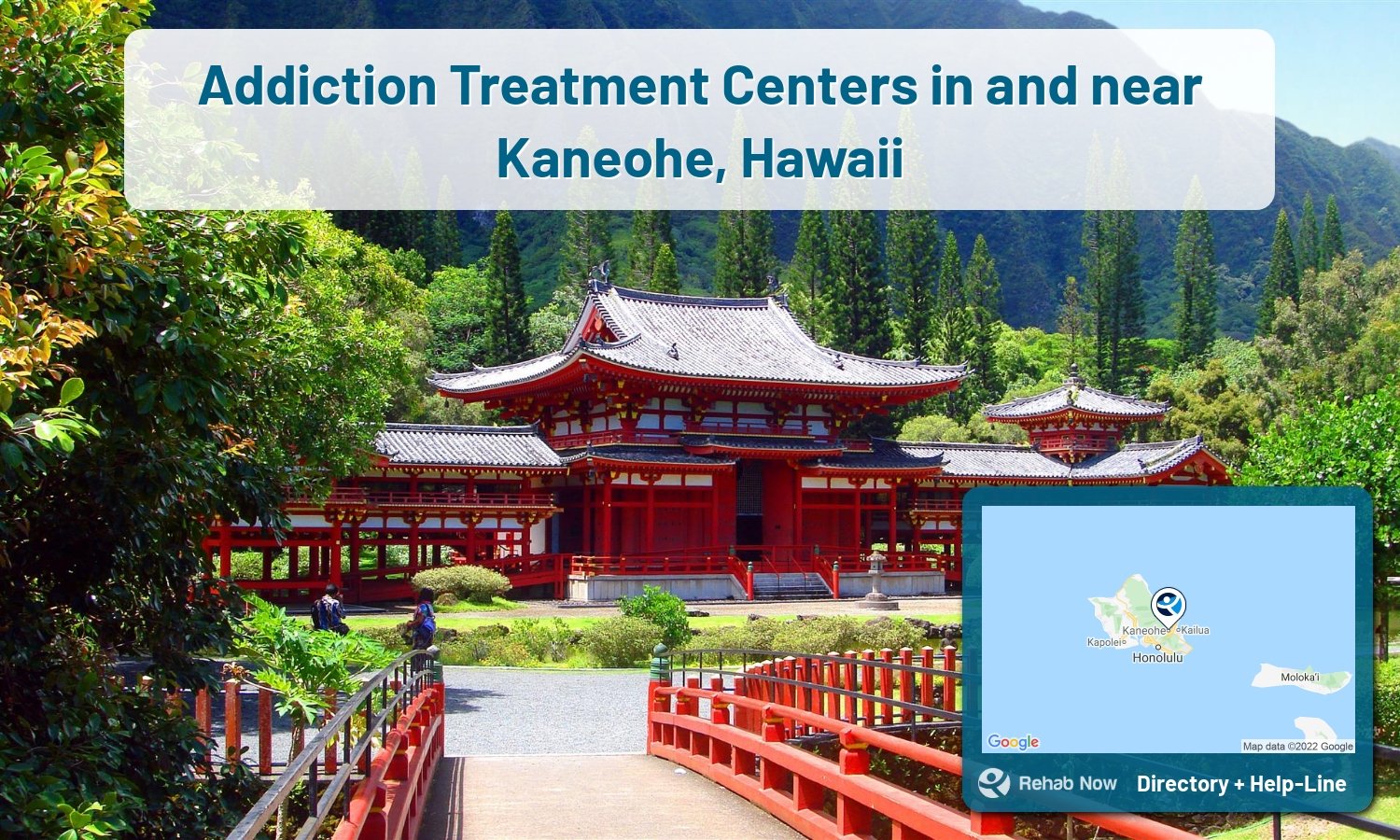 Kaneohe, HI Treatment Centers. Find drug rehab in Kaneohe, Hawaii, or detox and treatment programs. Get the right help now!