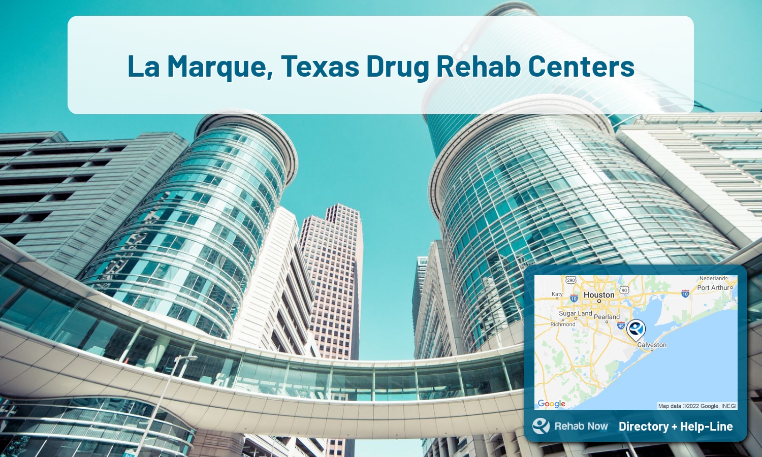 Our experts can help you find treatment now in La Marque, Texas. We list drug rehab and alcohol centers in Texas.