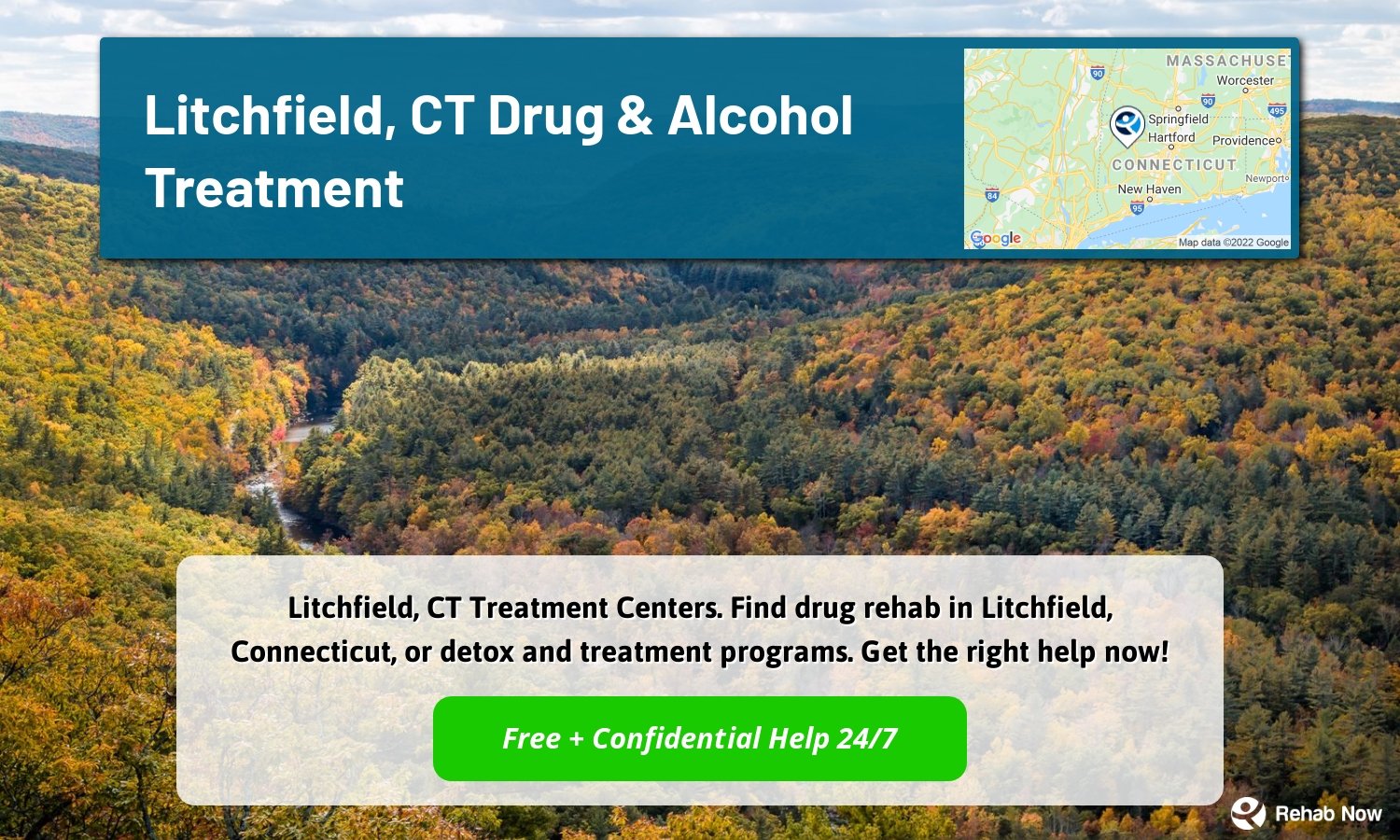 Litchfield, CT Treatment Centers. Find drug rehab in Litchfield, Connecticut, or detox and treatment programs. Get the right help now!