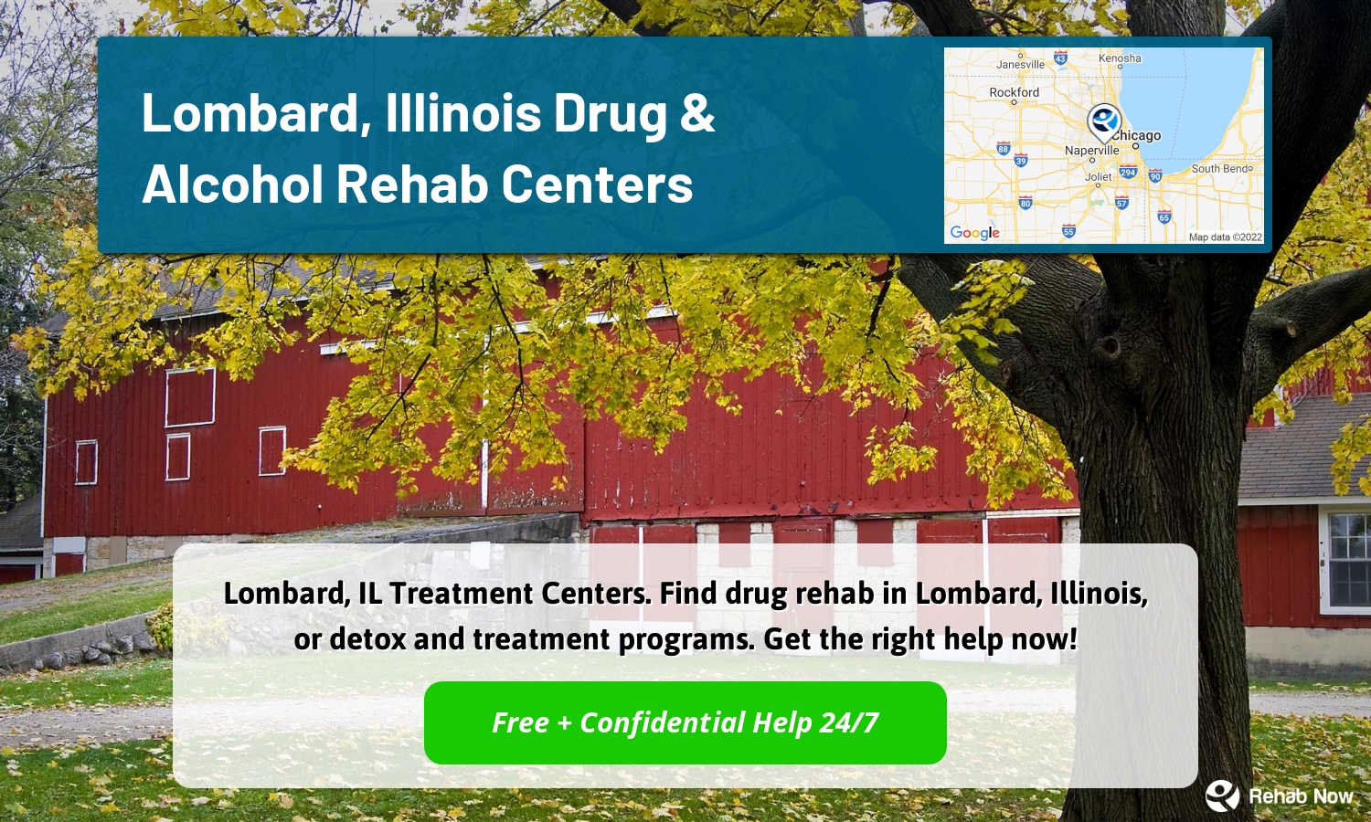 Lombard, IL Treatment Centers. Find drug rehab in Lombard, Illinois, or detox and treatment programs. Get the right help now!
