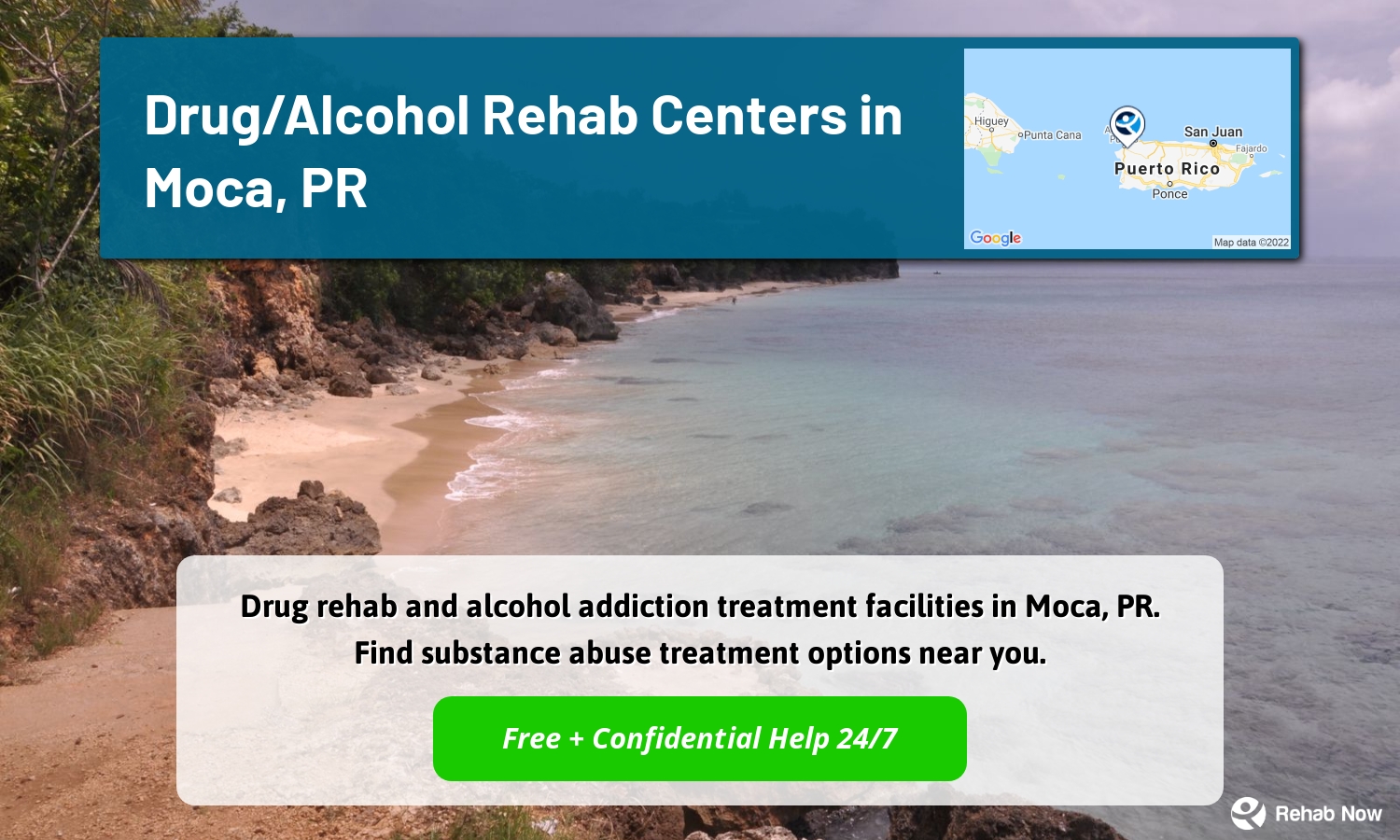 Drug rehab and alcohol addiction treatment facilities in Moca, PR. Find substance abuse treatment options near you.