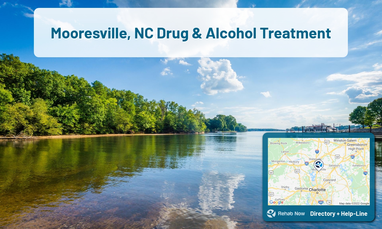 Mooresville, NC Treatment Centers. Find drug rehab in Mooresville, North Carolina, or detox and treatment programs. Get the right help now!