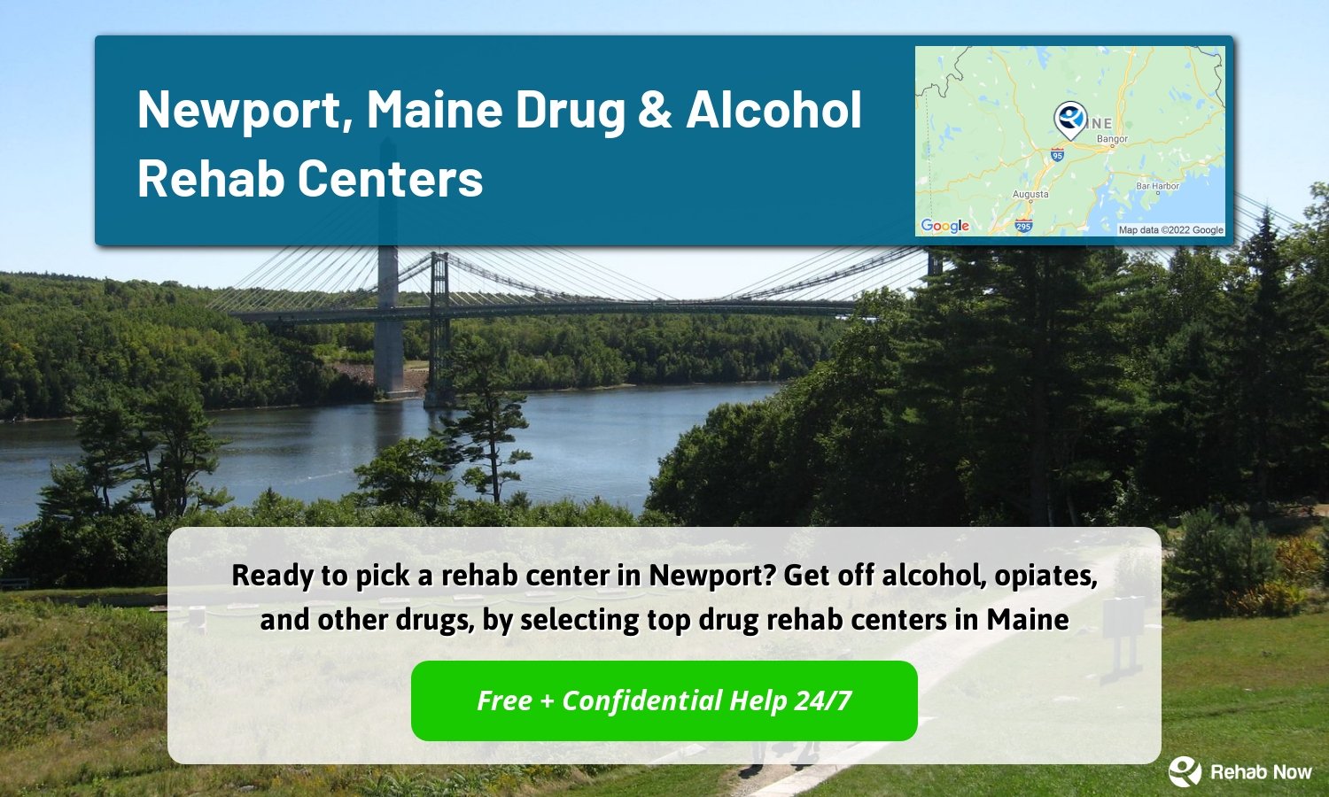 Ready to pick a rehab center in Newport? Get off alcohol, opiates, and other drugs, by selecting top drug rehab centers in Maine