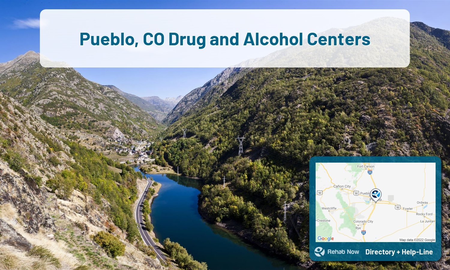 Need treatment nearby in Pueblo, Colorado? Choose a drug/alcohol rehab center from our list, or call our hotline now for free help.