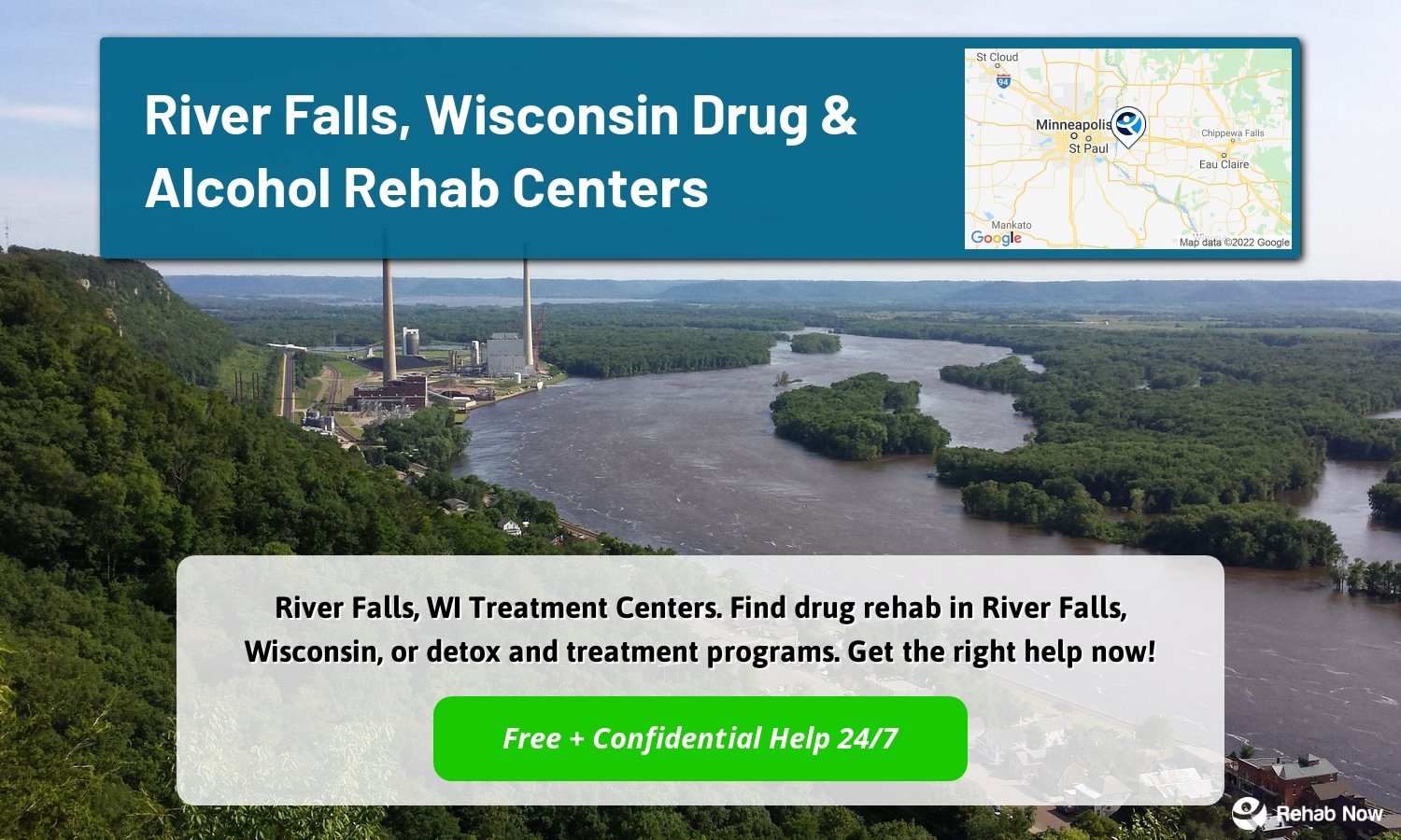 River Falls, WI Treatment Centers. Find drug rehab in River Falls, Wisconsin, or detox and treatment programs. Get the right help now!