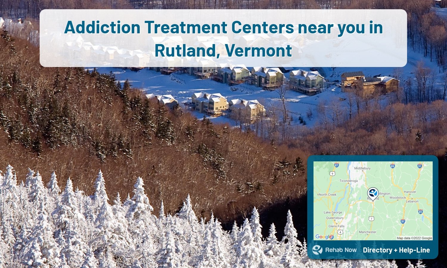 View options, availability, treatment methods, and more, for drug rehab and alcohol treatment in Rutland, Vermont