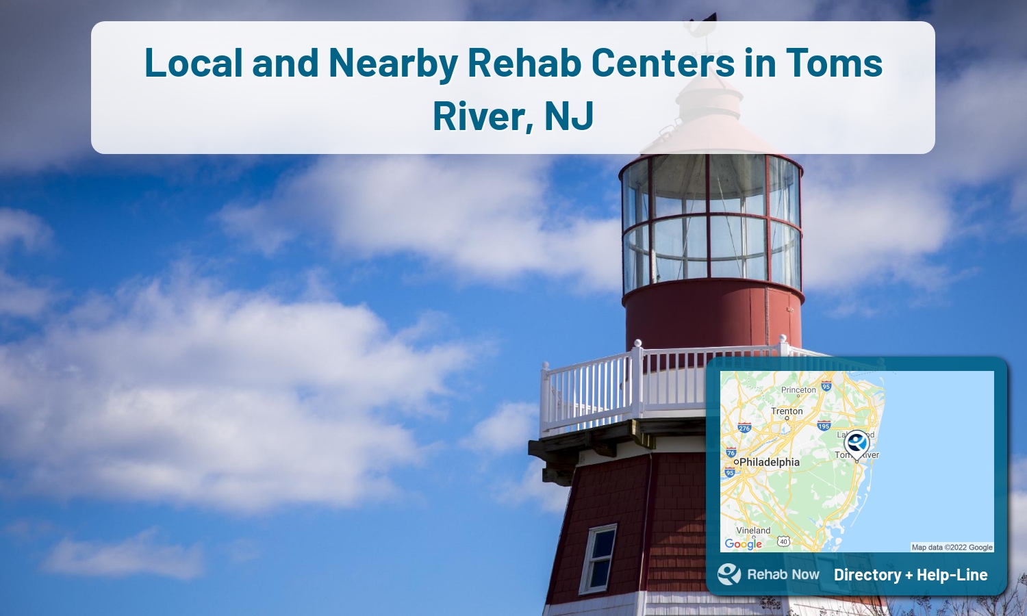 Toms River, NJ Treatment Centers. Find drug rehab in Toms River, New Jersey, or detox and treatment programs. Get the right help now!