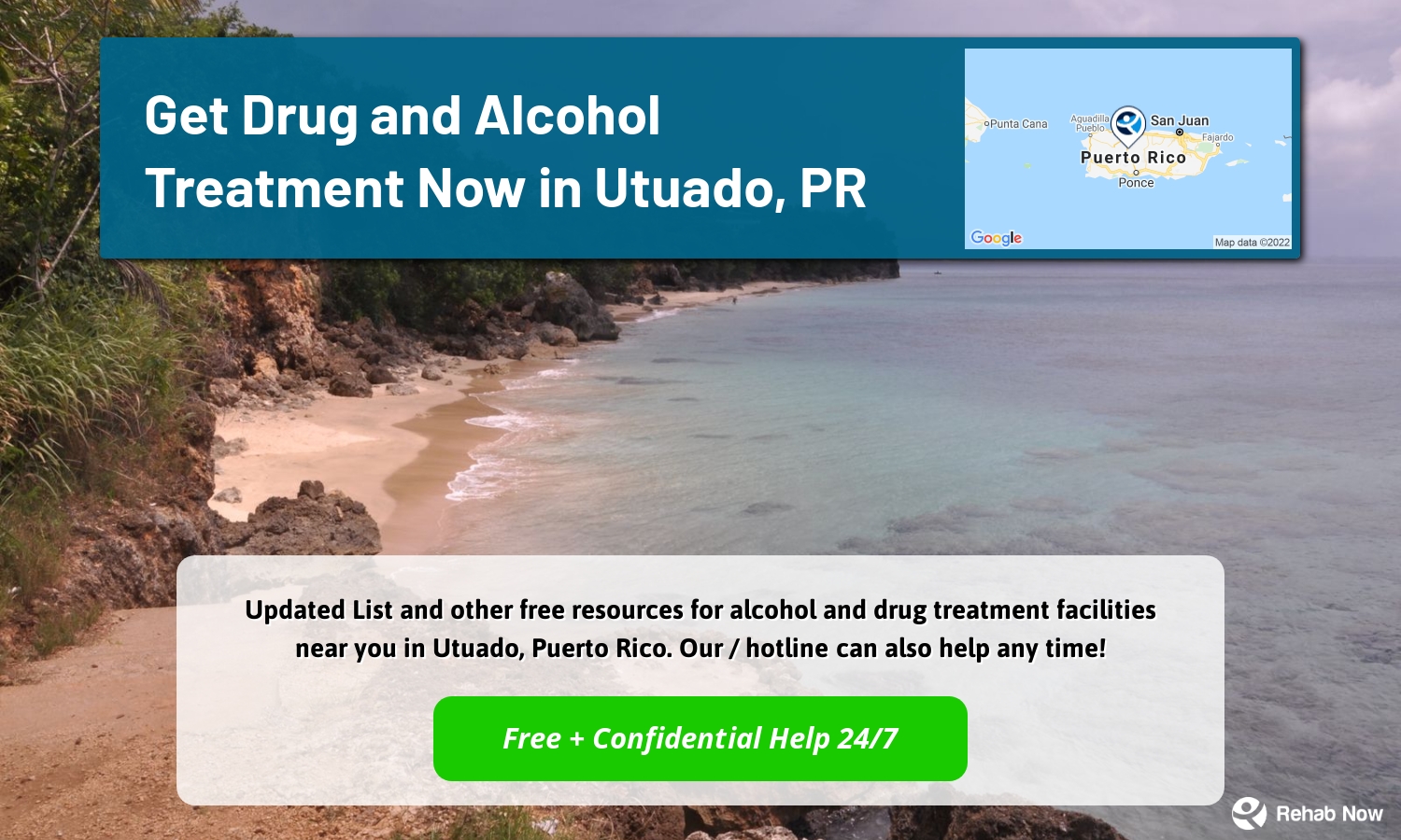  Updated List and other free resources for alcohol and drug treatment facilities near you in Utuado, Puerto Rico. Our / hotline can also help any time!